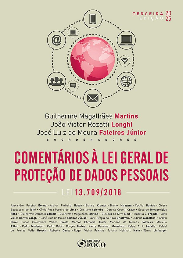 Livro Comentários à Lei Geral de Proteção de Dados - 3ª Ed - 20...