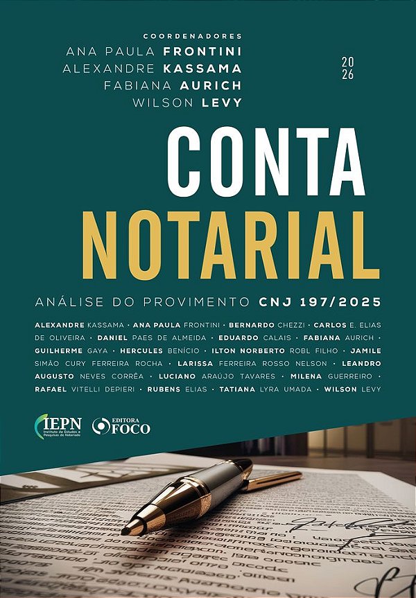 Livro Conta Notarial - Análise do Provimento CNJ 197/2025 - 1ª ...