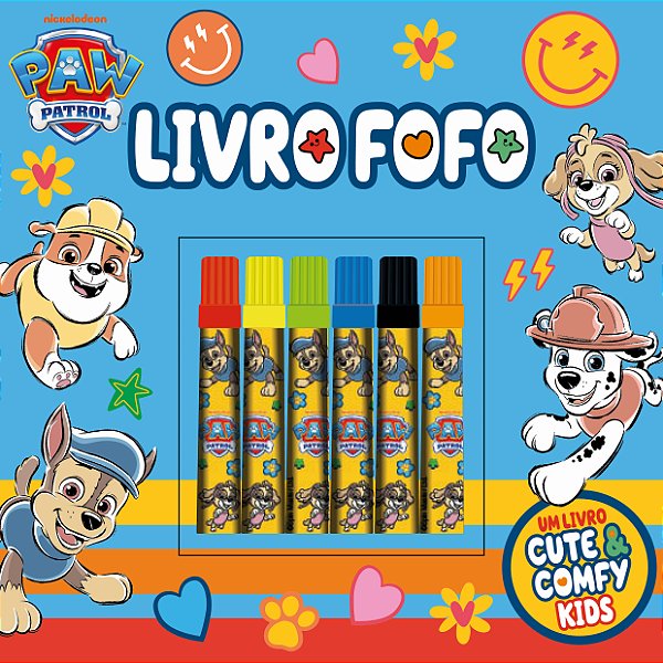 Livro Patrulha Canina Cute & Comfy Kids - Livro Fofo