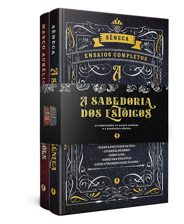 Livro Kit - a sabedoria dos estoicos – edição de luxo: o ...