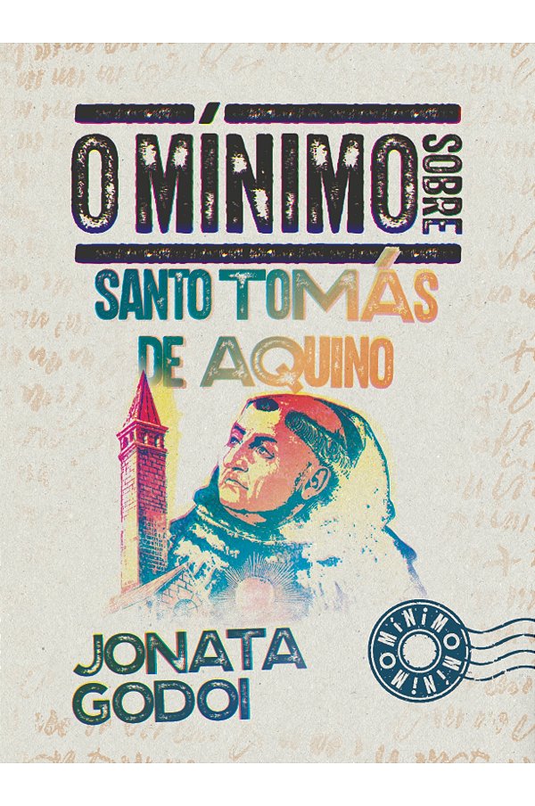 Livro O Mínimo Sobre Santo Tomás De Aquino