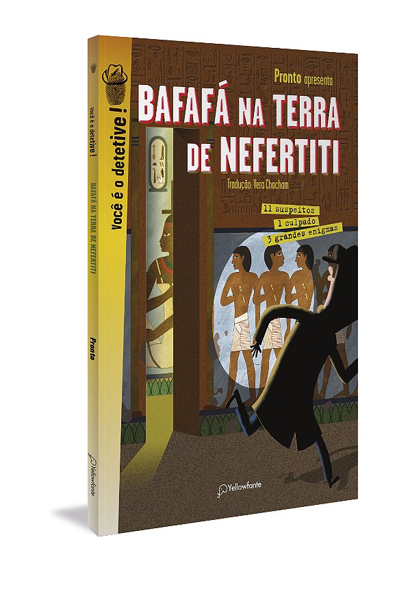 Livro Bafafá na terra de Nefertiti: 3 grandes enigmas