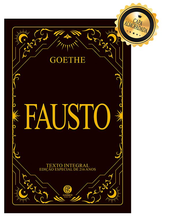 Livro Fausto: Edição de luxo almofadada