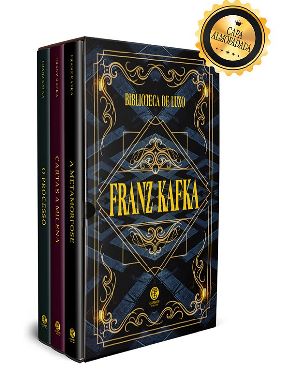 Livro Biblioteca Franz Kafka - Box com 3 livros - Edição de lux...