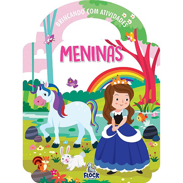 Livro Brincando Com Atividades: Meninas