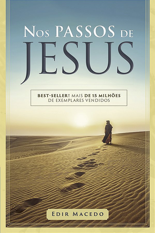 Livro Nos passos de Jesus