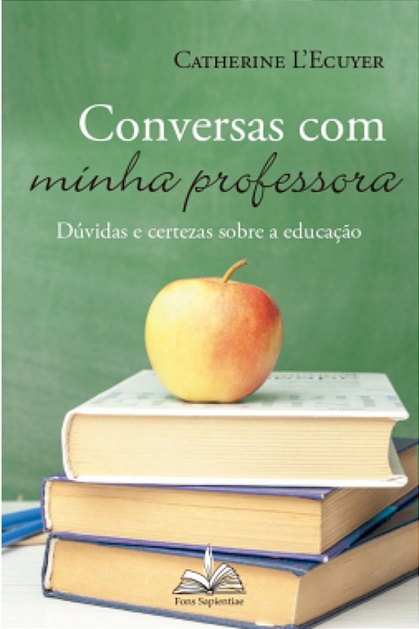 Livro Conversas com minha professora