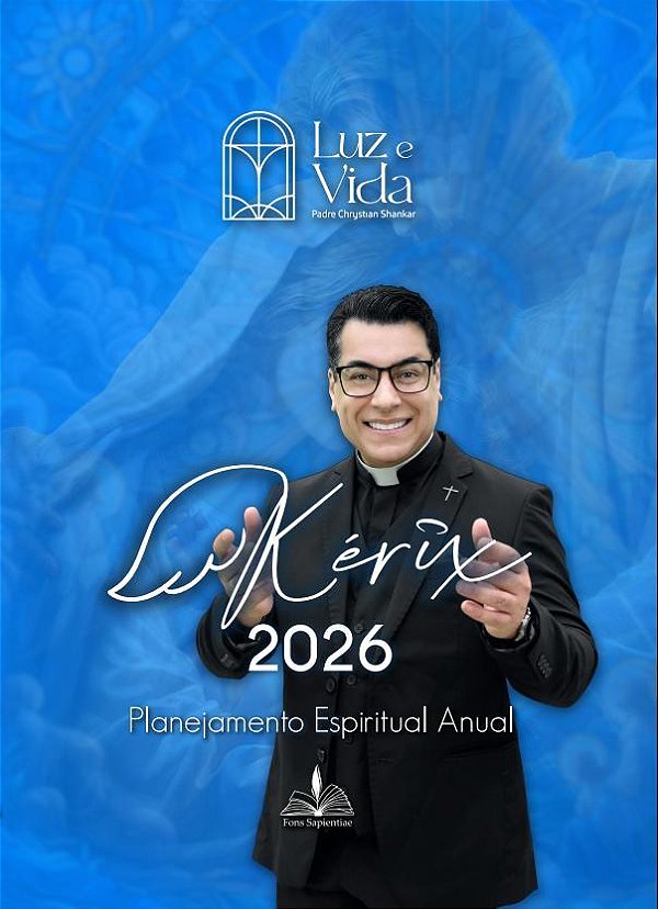 Livro Kérix 2026 Planejamento Espiritual Anual - Padre Shankar