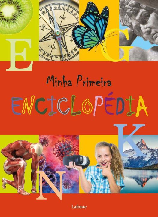 Livro Minha Primeira Enciclopédia - Capa Dura