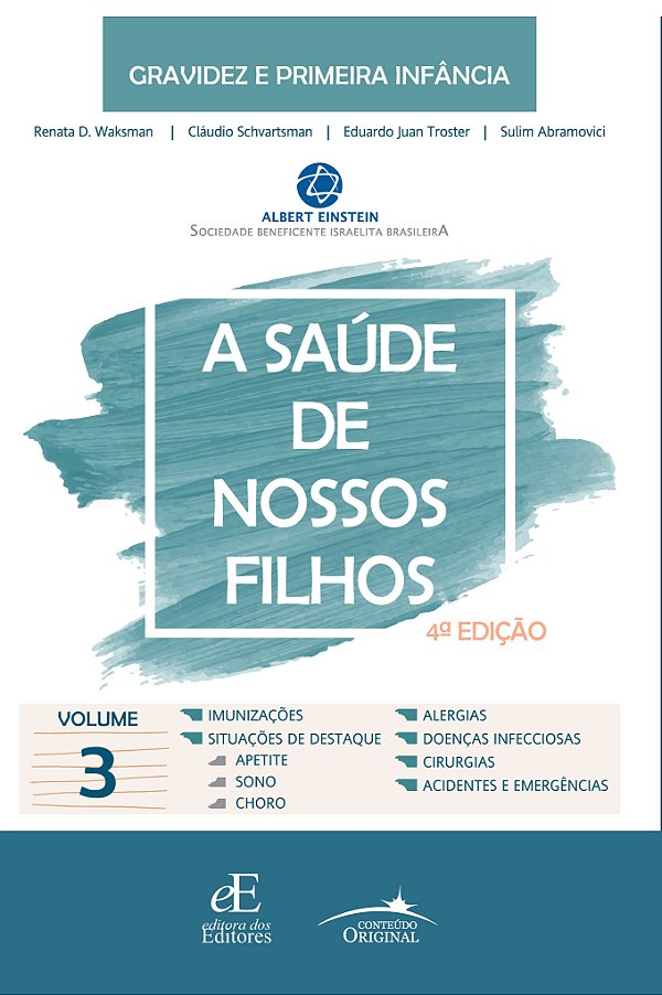 Livro A Saúde dos nossos filhos: Volume 3