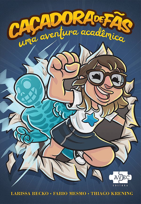 Livro Caçadora de fãs: uma aventura acadêmica