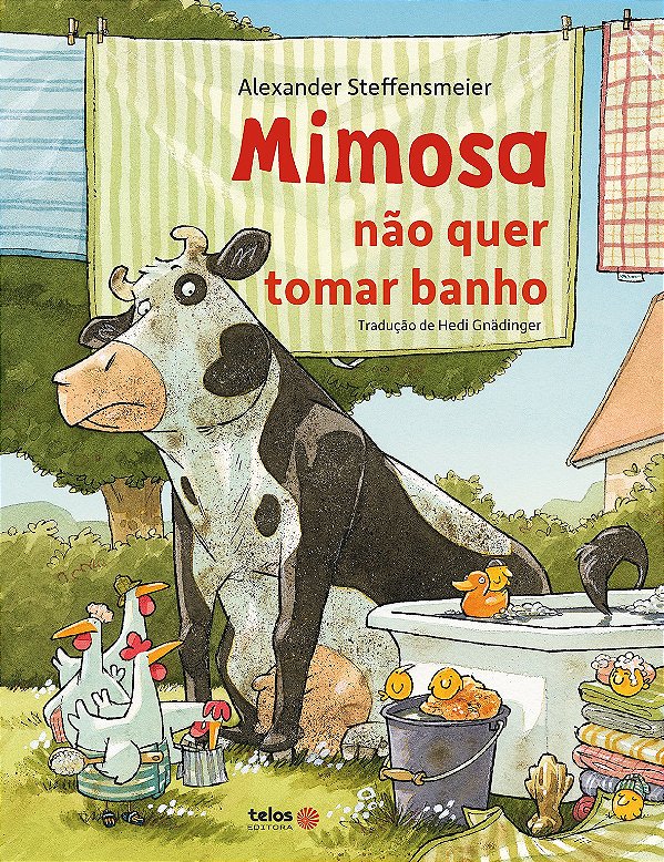 Livro Mimosa não quer tomar banho