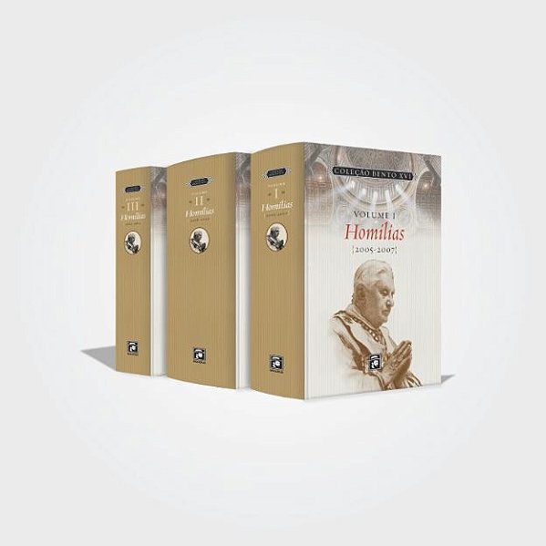 Livro Box - Homilias Do Papa Bento Xvi
