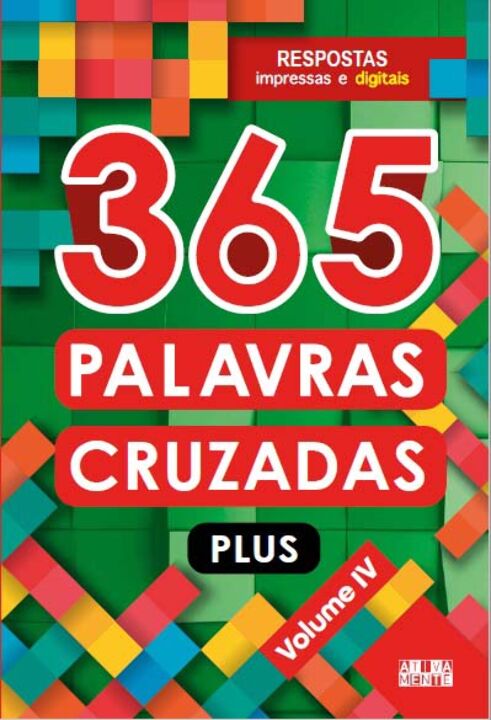 Livro 365 Palavras cruzadas plus - volume IV