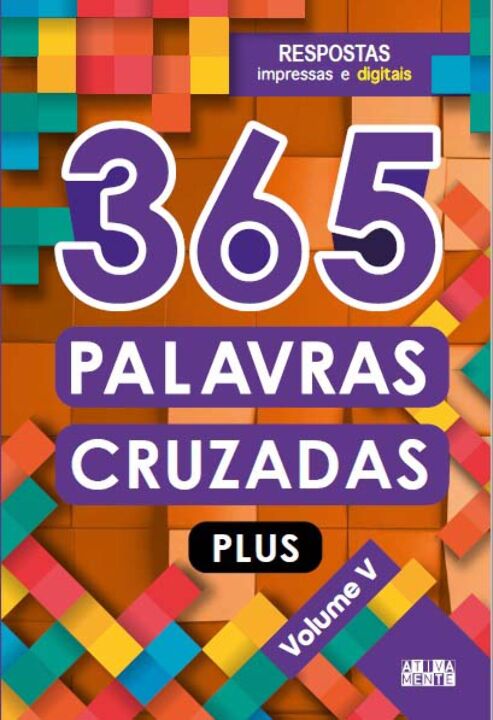 Livro 365 Palavras cruzadas plus - volume V