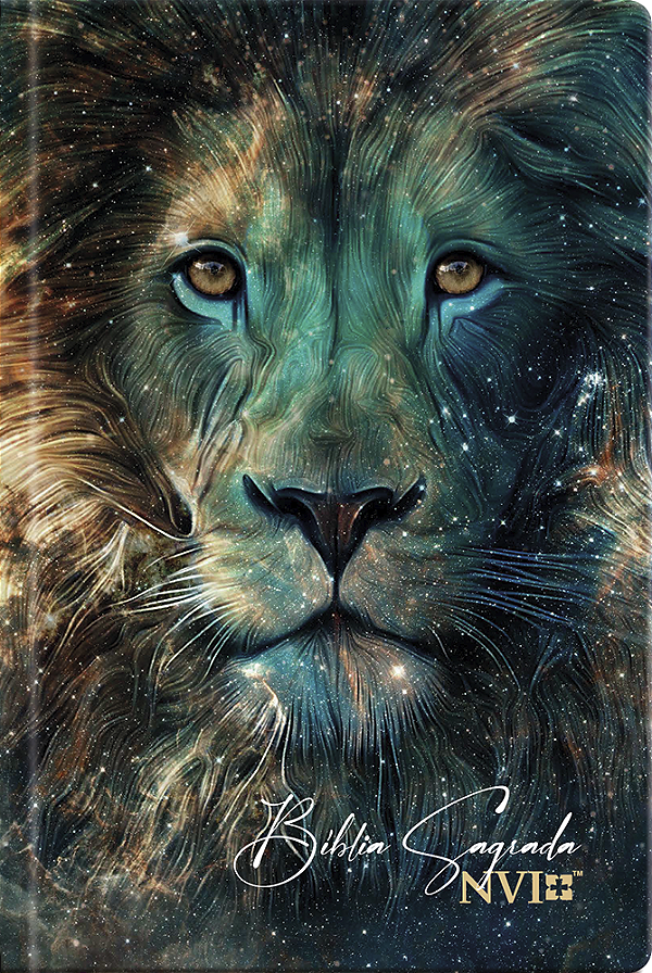 Livro Bíblia Sagrada Leão estrelas - NVI