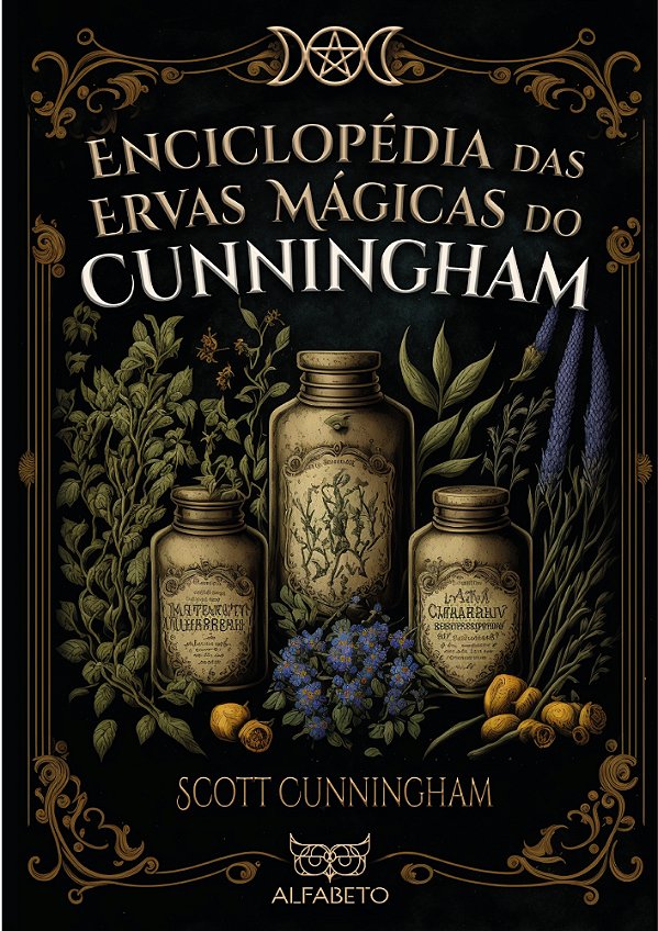 Livro Enciclopédia das ervas mágicas do Cunningham