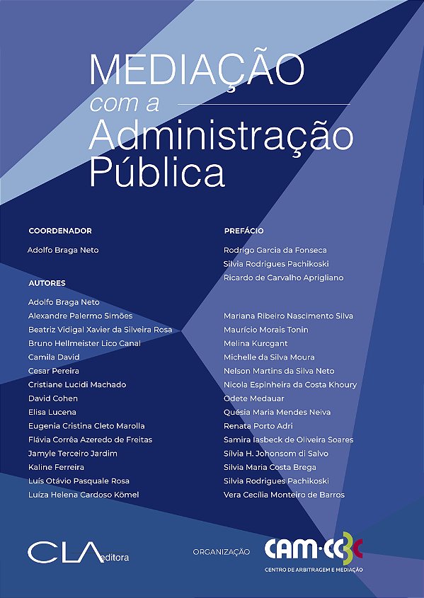 Livro Mediação Com A Administração Pública