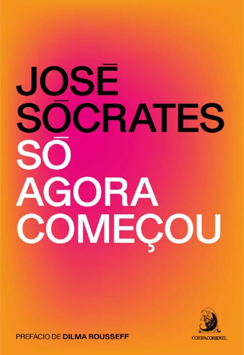 Livro Só agora começou