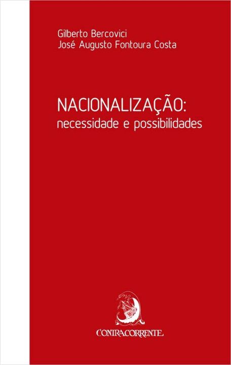 Livro Nacionalização: necessidade e possibilidades