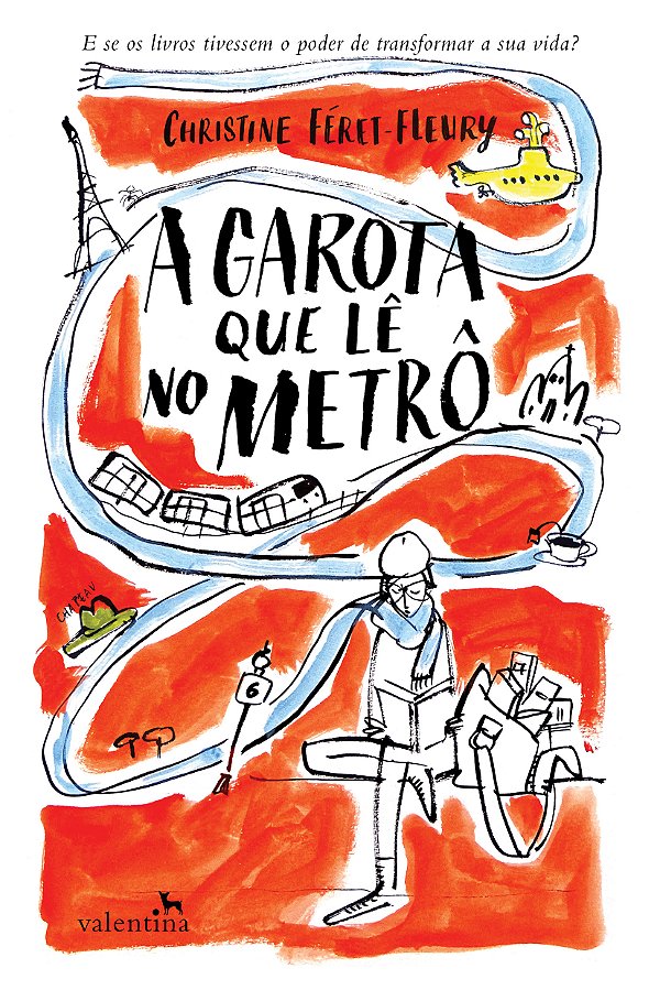 Livro A Garota que lê no metrô