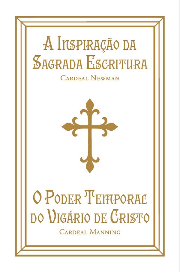 Livro A Inspiração Da Sagrada Escritura E O Poder Temporal Do V...