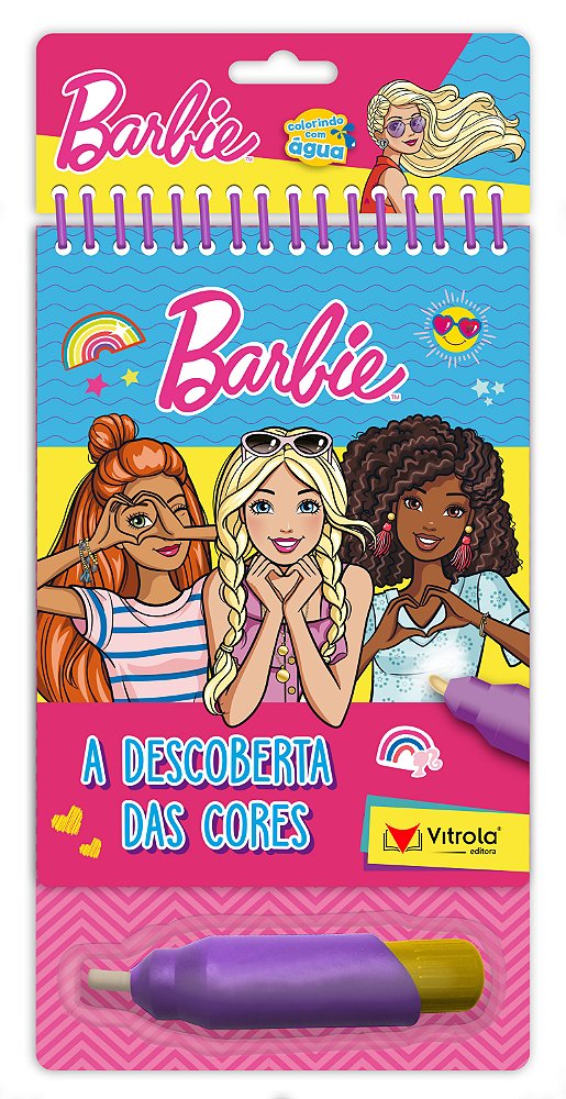 Livro Aquabook - Barbie: a descoberta das cores