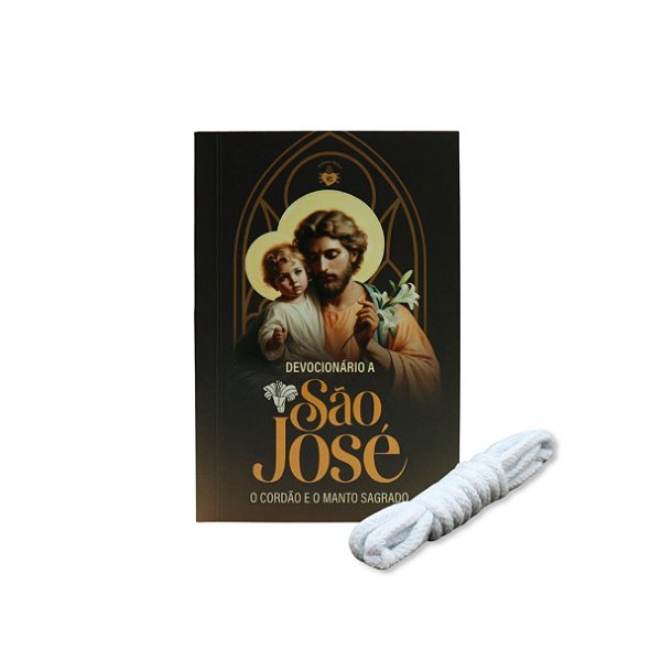 Livro Devocionário a São José - O cordão e o manto sagrad...