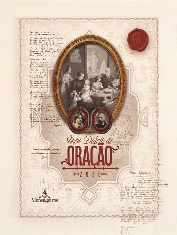 Livro Meu diário de oração 2026 - FREI GILSON