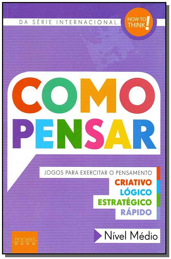 Livro Como Pensar - Nível Médio