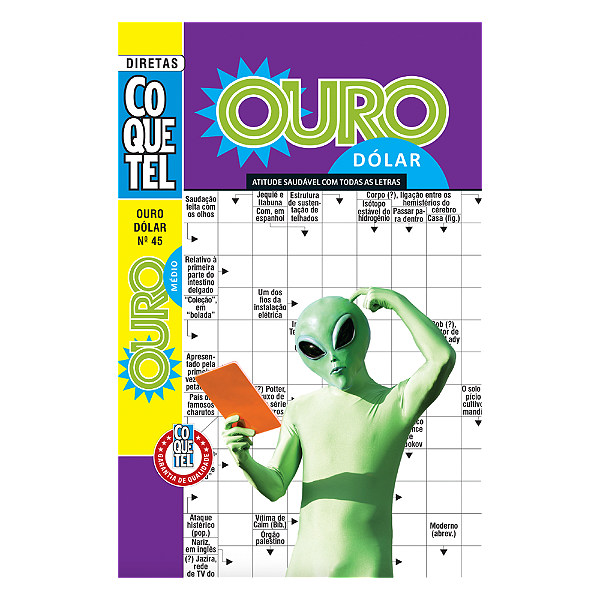 Livro Coquetel - Ouro Dólar - Nível Médio - Livro 45