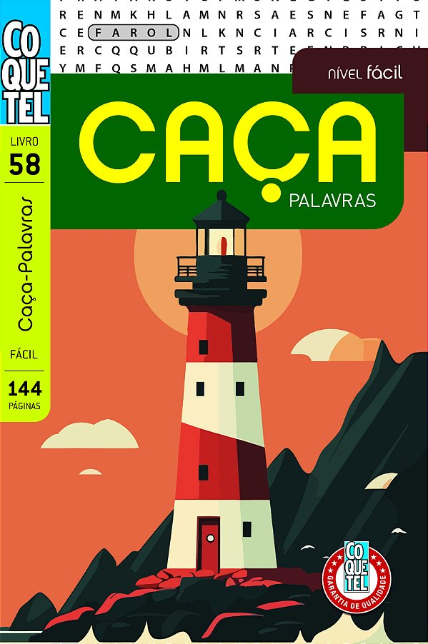 Livro Livro Coquetel Caça-Palavras 58