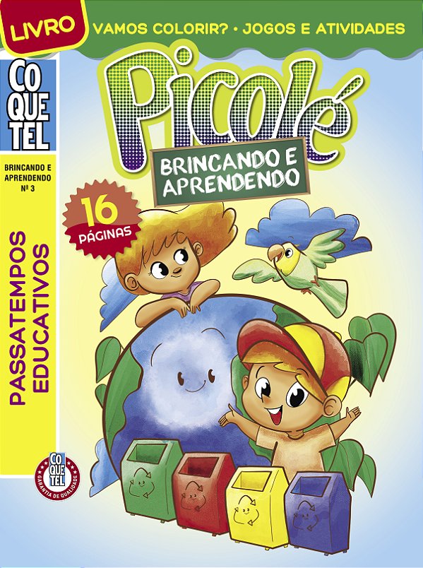 Livro Livro Coquetel Brincando Aprendendo 3