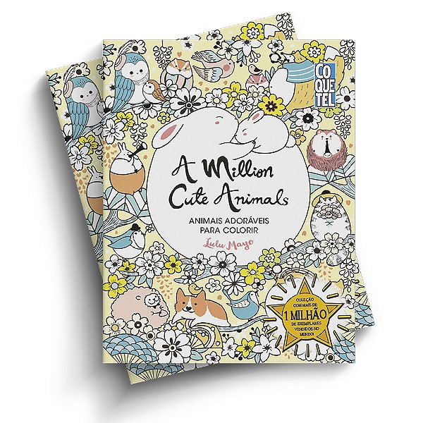 Livro A million cute animals: Animais adoráveis para colo...