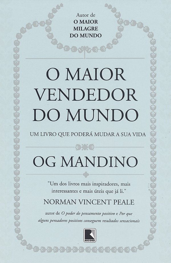 Livro O maior vendedor do mundo