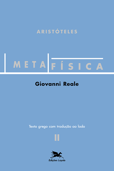 Livro Metafísica de Aristóteles (Vol. II - Texto grego co...