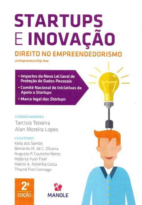 Livro Startups e inovação: direito no empreendedorismo