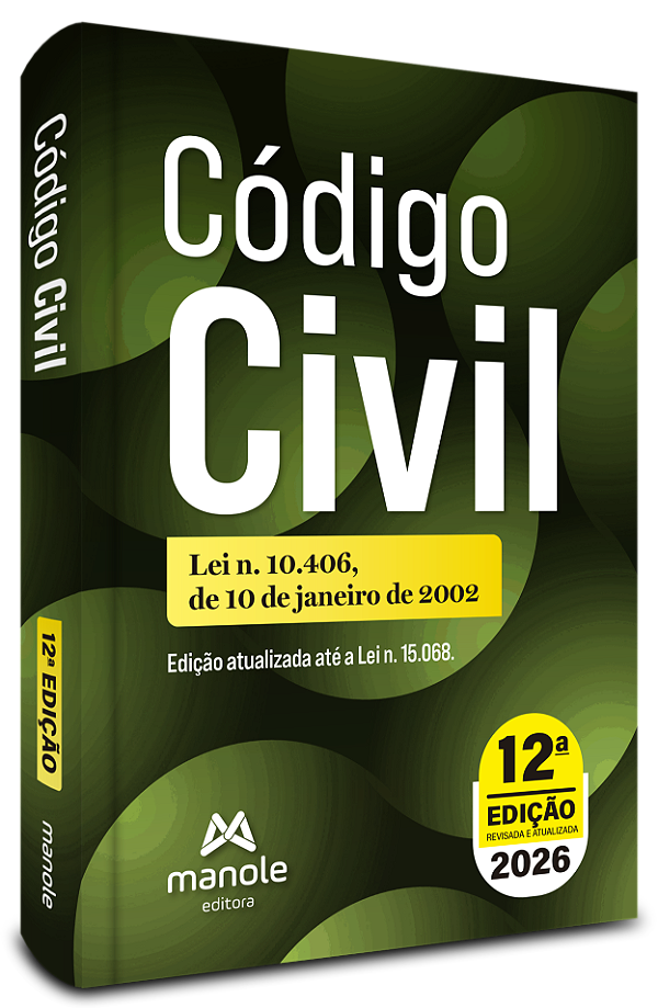 Livro Código civil: Lei n. 10.406, de 10 de janeiro de 2002