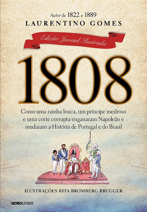 Livro 1808: Edição juvenil ilustrada