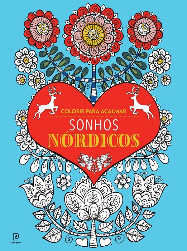 Livro Colorir Para Acalmar - Sonhos Nórdicos