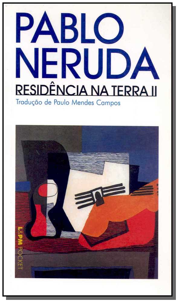 Livro Residência na terra ii (bilíngue)