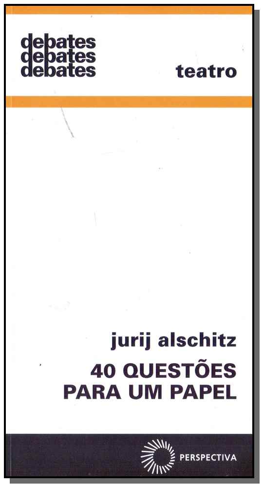 Livro 40 questões para um papel