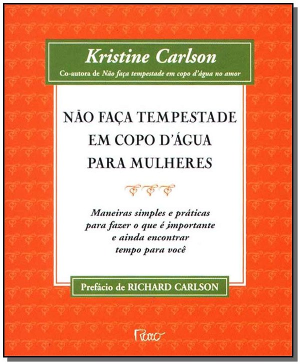 Livro Não Faça Tempest.Copo D'Agua-Mul.
