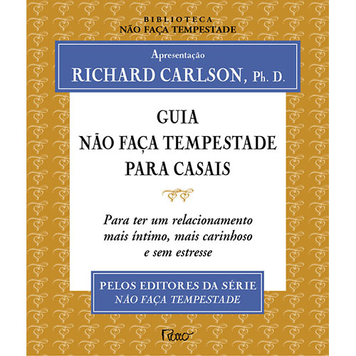Livro Guia Não Faça Tempestade Para Casais
