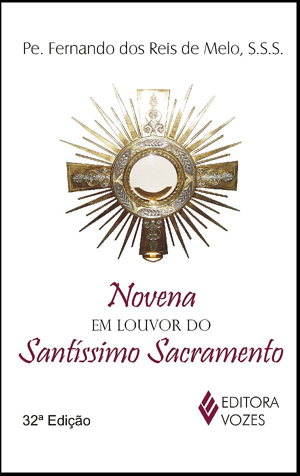 Livro Novena em louvor do santíssimo sacramento