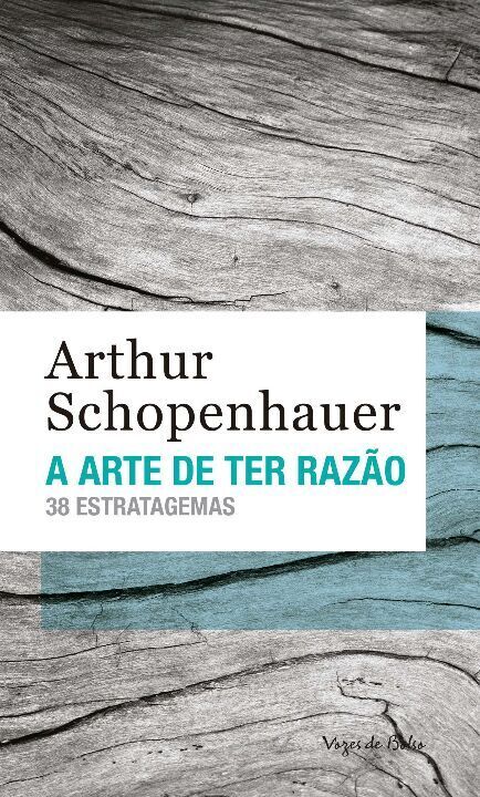 Livro A arte de ter razão: 38 estratagemas