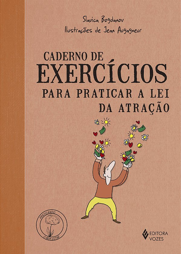 Livro Caderno de exercícios para praticar a lei da atraçã...