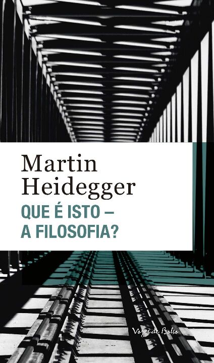 Livro Que é isto - a filosofia? edição de bolso