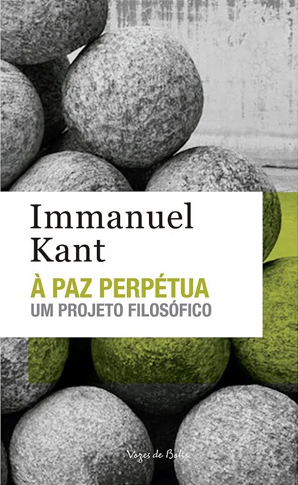 Livro à paz perpétua - ed. bolso: um projeto filosófico