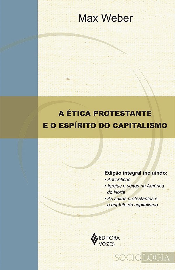 Livro A ética protestante e o espírito do capitalismo
